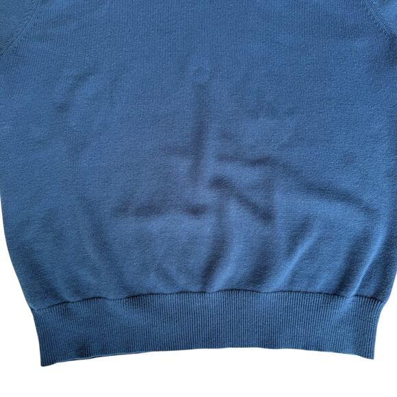 Elliott Lauren Pullover Teal Blue Sweater Women XL Classic Mock Neck Fall Winter - Picture 5 of 12